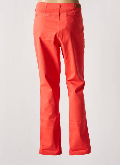 Pantalon chino portocaliu VILA femeie