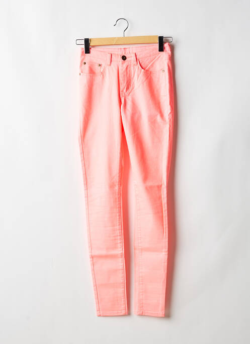 Pantalon slim roz VILA femeie