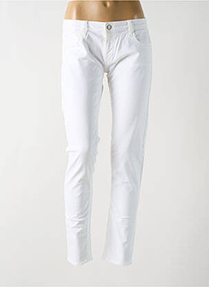 Pantalon slim talie joasă talie joasă bej LE TEMPS DES CERISES femeie
