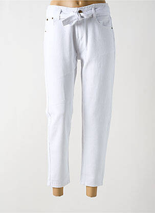 Blugi croială Mom alb MOLLY BRACKEN femeie