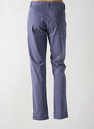 Pantalon chino talie joasă talie joasă albastru DDP femeie