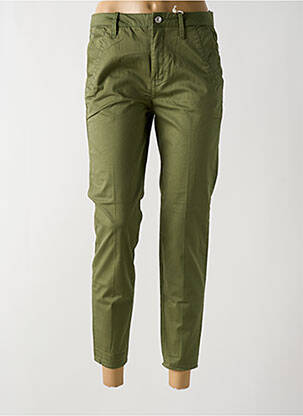 Pantalon chino țesătură poplin mărime normală verde G STAR femeie