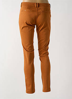 Pantalon chino talie joasă talie joasă galben LE TEMPS DES CERISES femeie