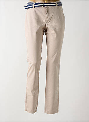Pantalon chino talie joasă talie joasă bej STREET ONE femeie