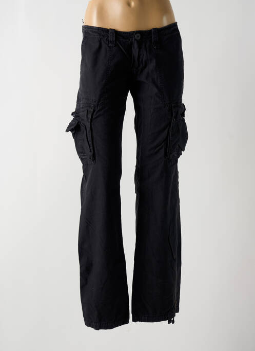 Pantalon cargo negru LE TEMPS DES CERISES femeie