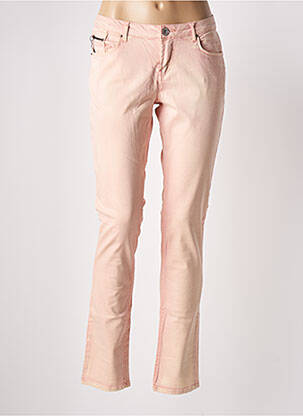 Blugi cu croială slim roz GARCIA femeie