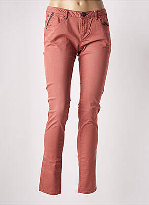 Pantalon slim portocaliu GARCIA femeie