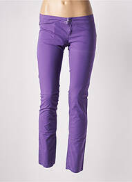Pantalon slim talie joasă talie joasă violet LOIS femeie