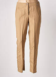 Pantalon slim talie elastică talie înaltă bej LIU JO femme