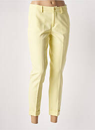 Pantalon 7/8 elasticitate mărime normală galben LIU JO femme