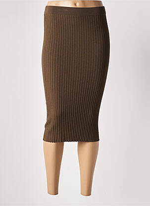 Fustă midi verde GUESS femeie