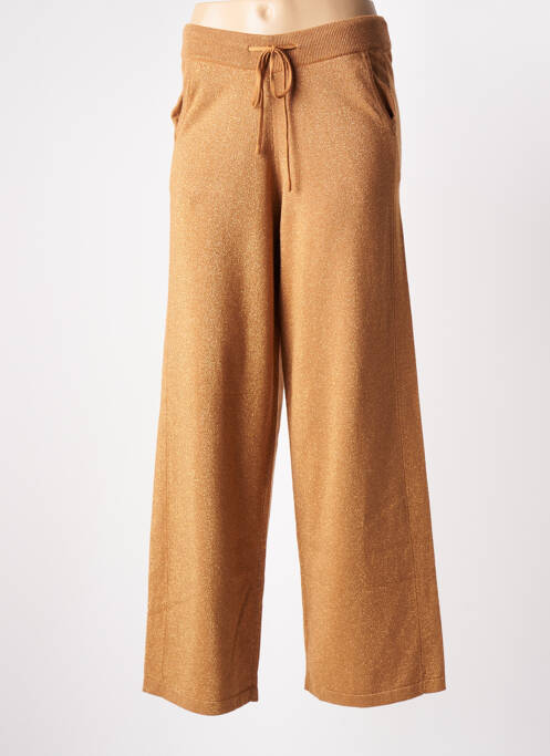 Pantalon larg bej LA MAISON PAR MOLLY BRACKEN femeie