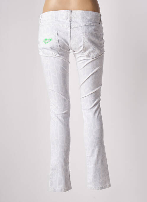 Pantalon slim alb LOIS femeie