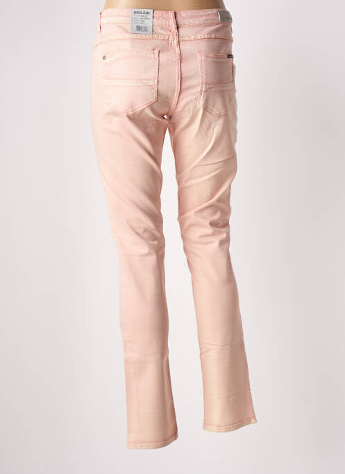 Blugi cu croială slim roz GARCIA femeie