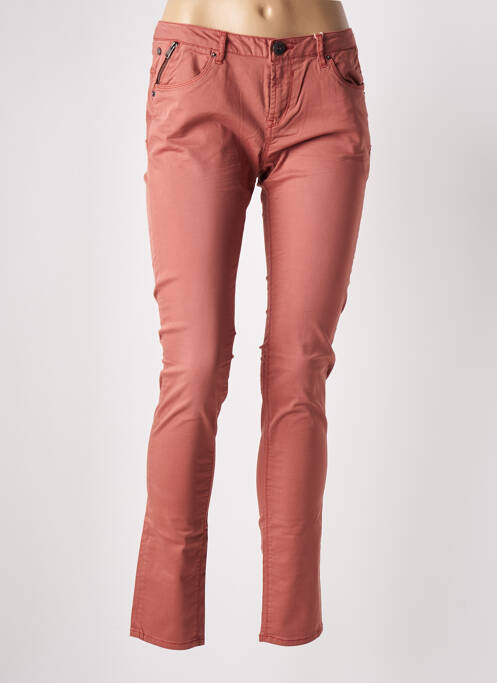 Pantalon slim portocaliu GARCIA femeie