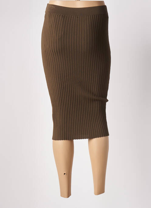 Fustă midi verde GUESS femeie