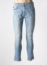 Blugi skinny elasticitate mărime normală albastru SUPERDRY bărbat