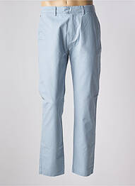 Pantalon chino închidere cu fermoar sub clapetă cu cârlig mărime normală albastru SUPERDRY homme