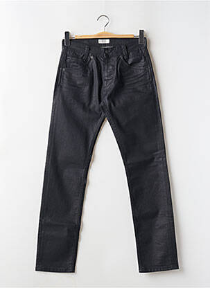 Blugi cu croială slim închidere cu nasturi pe față talie joasă negru PEPE JEANS bărbat