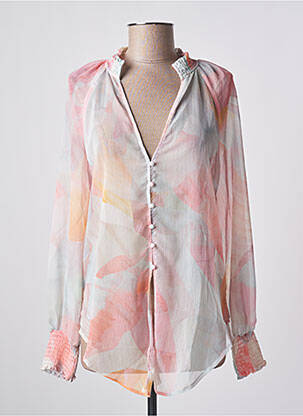 Tunică mâneci lungi roz GUESS femeie