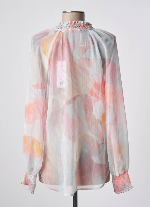 Tunică mâneci lungi imprimeu fantezie roz GUESS femme