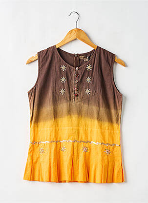 Top maro LULUCASTAGNETTE fată