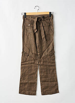 Pantalon cargo maro DDP fată