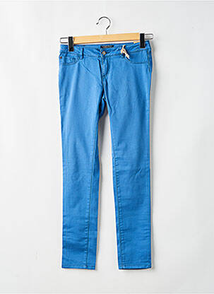 Pantalon slim albastru SCOTCH R'BELLE fată