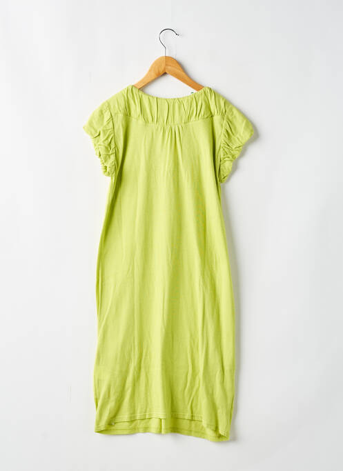 Rochie midi verde JEAN BOURGET fată