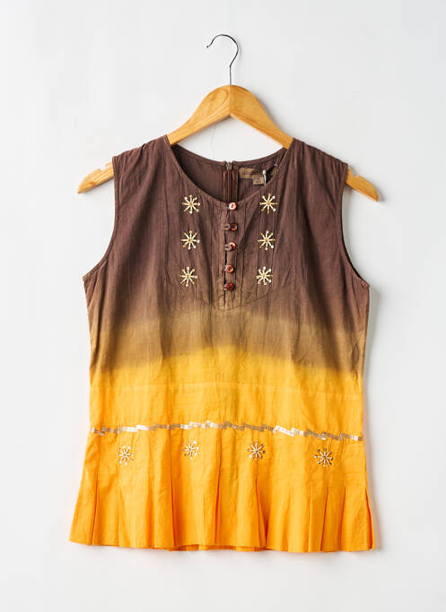 Top maro LULUCASTAGNETTE fată