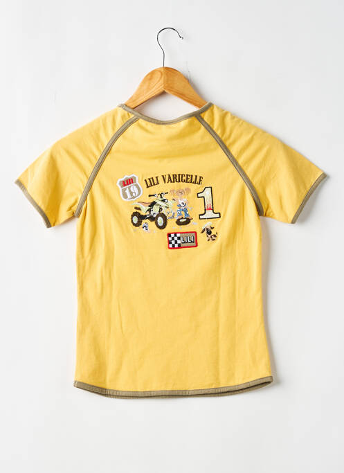 Tricou galben LILI VARICELLE fată