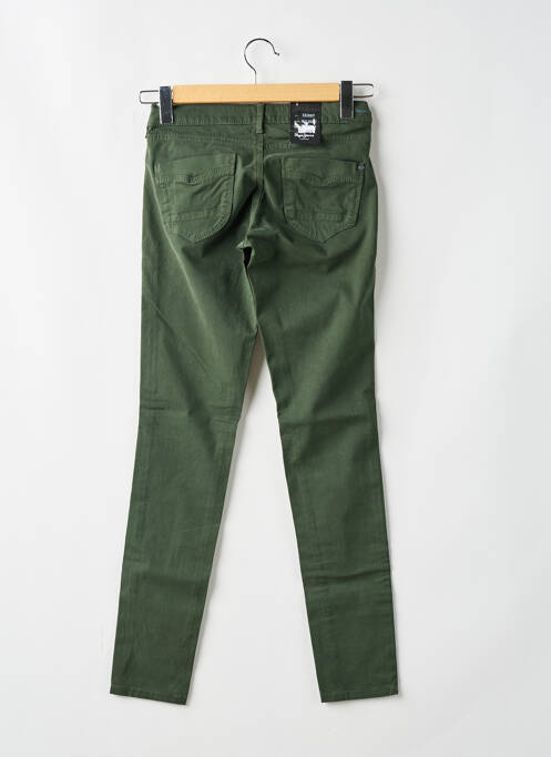 Pantalon slim verde PEPE JEANS fată