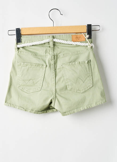 Șort verde LE TEMPS DES CERISES fată