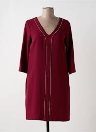 Rochie scurtă mâneci 3/4 mâneci 3/4 roșu KOCCA femeie
