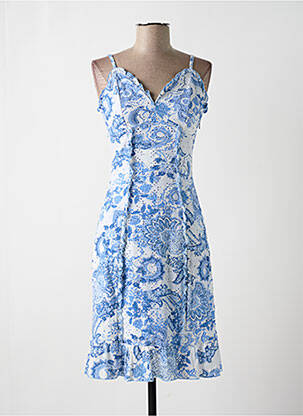 Rochie midi albastru GUESS femeie