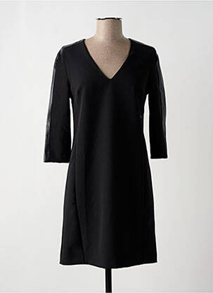 Rochie scurtă mâneci 3/4 mâneci 3/4 negru KOCCA femeie