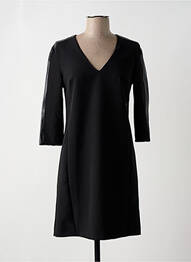 Rochie scurtă mâneci 3/4 mâneci 3/4 negru KOCCA femeie
