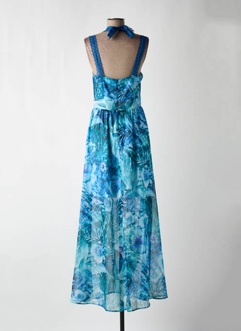 Rochie lungă albastru GUESS femeie