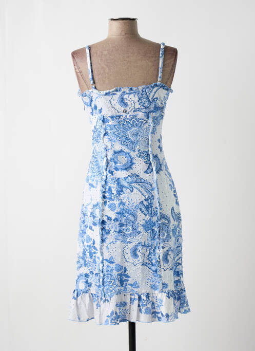 Rochie midi albastru GUESS femeie