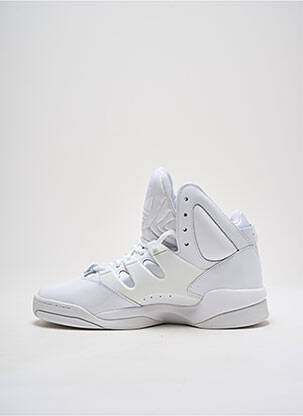 Adidași material neted toc de 4 la 6 cm alb ADIDAS femeie