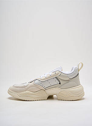 Adidași material neted vârf rotund bej ADIDAS bărbat