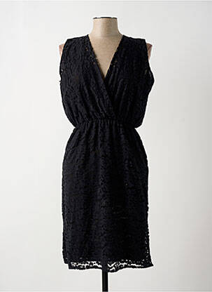 Rochie midi fără mâneci fără mâneci negru ARTIGLI femeie
