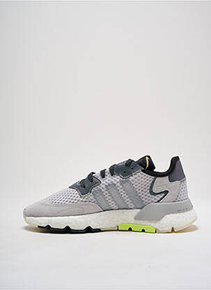 Adidași material neted vârf rotund gri ADIDAS bărbat