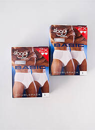 Chilot elasticitate alb SLOGGI homme