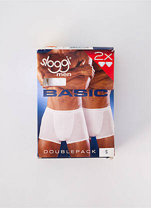 Boxer alb SLOGGI bărbat