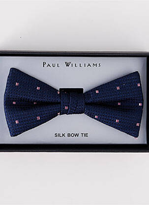 Papion broderie albastru PAUL WILLIAMS bărbat