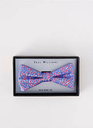 Papion imprimeu floral albastru PAUL WILLIAMS homme