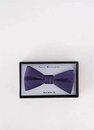Papion imprimeu fantezie violet PAUL WILLIAMS bărbat