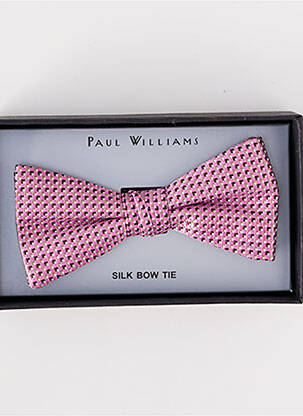 Papion broderie roz PAUL WILLIAMS bărbat