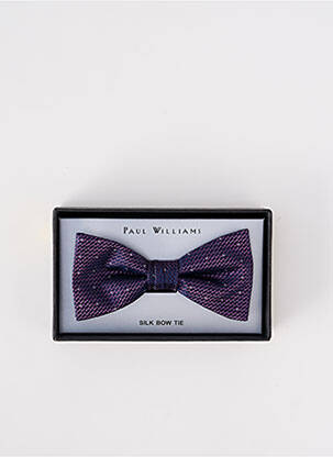 Papion broderie violet PAUL WILLIAMS bărbat